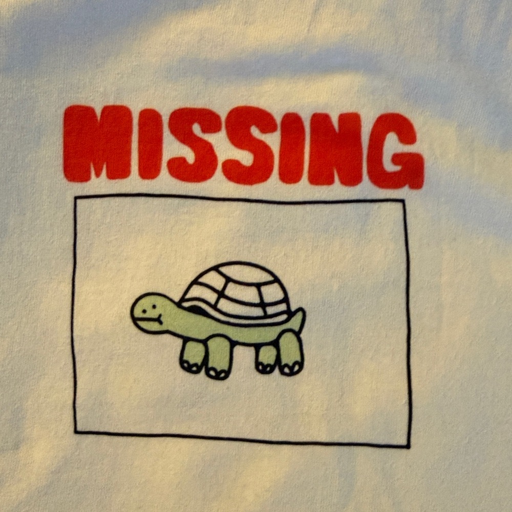 NWT ZUMIEZ missing Turtle Tshirt by ALab. XL - Picture 2 of 5